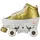 CHAYA Kismet Barbiepatin Rollschuhe - Gold - EU 40