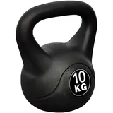 Gecheer Kettlebell Kugelhantel Trainingshantel aus Beton Mit Einer Kunststoffummantelung,Trainingshantel Fitness-Kugelhantel 21 x 21 x 30 cm,Beton mit Kunststoffummantelung,Kettlebell wiegt 10kg.