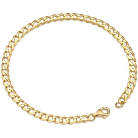 FIRETTI Goldarmband Panzerkette Gelbgold 585
