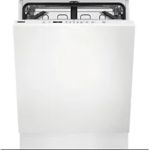 Zanussi ZDLN7531, Voll integriert, Standardgröße (60 cm), Weiß, Weiß, Berührung, kalt, Heiß