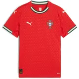 Puma Portugal Heimtrikot 2025 Kinder 01 sport red/sugared almond 116