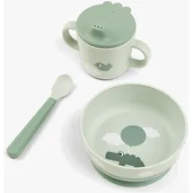 Done by Deer Foodie Happy Clouds Geschirr-Set 3-tlg. grün