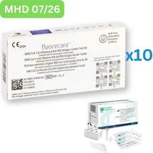 fluorecare Kombi-Schnelltest (Covid & Influenza Rsv) | Gratis parahealth Tests 10 St