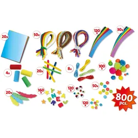 Lena Bastelkoffer Jumbo 800 St. mehrfarbig