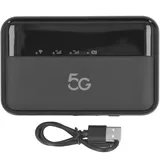 Mobiler 5G-WLAN-Hotspot für Unterwegs, 16 Verbundene Geräte, 10.000 MAh Typ-C-Aufladung, Tragbares WLAN-6-Gerät für Unterwegs, 5G-Modem-WLAN-Router mit Nano-SIM-Kartensteckplatz