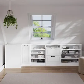 Vicco Rion Kommode 75,6 x 81,6 cm Weiß