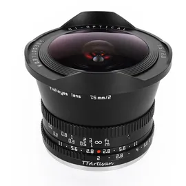 TTARTISAN 7,5 mm F2,0 Fisheye Objektiv manuell Nikon Z