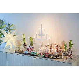 Best Season Fensterleuchter Lucia 5 flammig Weihnachtsdeko