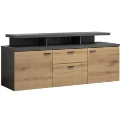 Ebuy24 MoodMedia TV Tisch Eiche dekor.