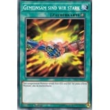 YS17-DE027 - Gemeinsam sind wir Stark - Common - DE - im Set mit Ultrapro Toploader - Yugioh