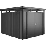 Biohort HighLine H5 2,75 x 3,15 m dunkelgrau-metallic Doppeltür