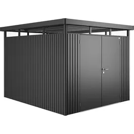 Biohort HighLine H5 2,75 x 3,15 m dunkelgrau-metallic Doppeltür