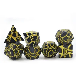 Arcane Veins Black Yellow