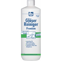 Dr. Becher Premium Gläser Reiniger, Neutraler Spezialreiniger zur manuellen Gläserreinigung, 1 Liter - Flasche
