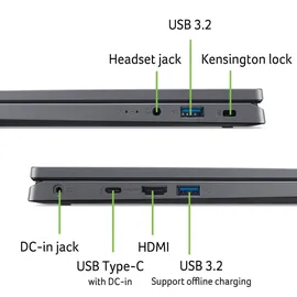 Acer Aspire 14 A14-51M-5649 Intel Core 5 120U 16 GB RAM 1 TB SSD Win11 Home
