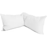Mayaadi Home HS19 Seitenschläferkissen 100% Natur Daunen Schwangerschaftskissen 145x40cm 2000gr