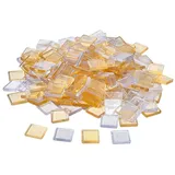 Rayher Dekoobjekt Mosaik Acrylglassteine Quadratisch (205 St), 205 Stück