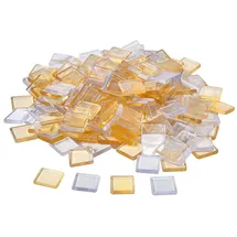 Rayher Dekoobjekt Mosaik Acrylglassteine Quadratisch (205 St), 205 Stück