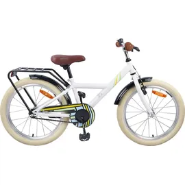 vidaXL Kinderfahrrad 18 Zoll weiß
