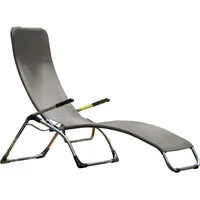 Fiam Samba Terrassenliege 142 x 63 x 107 cm grau klappbar