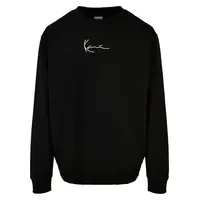Karl Kani KKMQ12003BLK Small Signature Crew in Schwarz, Größe