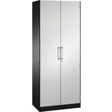 C+P CP-Möbel Aktenschrank 198,0 x 80,0 x 43,5 cm sgr/lgr