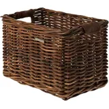 BASIL V.R.-Korb "Dorset" Rattan, ohne Be natur braun, Gr. M, Maße (L x B x H): 27 x 39 x 21 cm - Braun