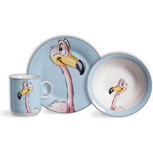 Ritzenhoff & Breker Happy Zoo Kindergeschirr 3er Set Flamingo