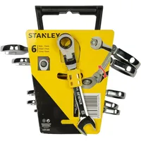 Stanley Ringmaulschlüssel mit Ratsche 180° schwenkbar 6-tlg.