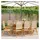 vidaXL Gartenstuhl Verstellbar 8 St. 8 x 8 x 8 cm beige
