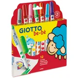 Giotto be-bè Supermarker, Etui, 12 Stück