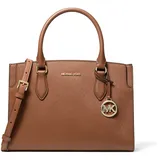 Michael Kors Becca Medium Umhängetasche Leder Brown