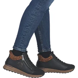 Rieker Sneaker Low Damen Schwarz Weite H 39