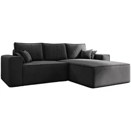 e-meubles Ecksofa mit Schlaffunktion und Bettkasten, Couch für Wohnzimmer, Schlafsofa Sofagarnitur Sofa Eckcouch L-form Wohnlandschaft mit Bettfunktion 250x...