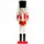 SIKORA Nussknacker A01 28 cm rot