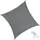 Tectake Sonnensegel grau - Gr.: 500 cm