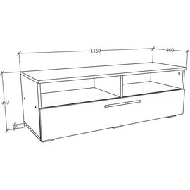 VCM Lowboard Arila XL