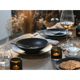 CreaTable Soft Touch Tafelservice 18-tlg. schwarz