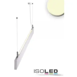 ISOLED LED Hängeleuchte Linear Up+Down 1200, 40W, prismatisch, linear-verbindbar, weiß, warmweiß