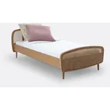 Kinderbett Buisseau Mit Lattenrost 90 x 190 cm Eiche 90 x 190 cm