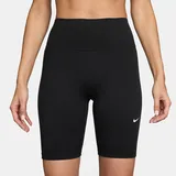 Nike W NK DF ONE HR 8" SHRT USEAM Tight Schwarz M