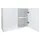 Hti-Living Küchenhängeschrank Jenna 80 x 32 x 60 cm Weiß