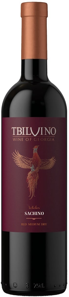 Tbilvino Sachino Rotwein halbtrocken 0,75 l