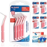 One Drop Only® - 5 x 8er Pack Interdentalbürsten 0,4mm (XS) + 10ml Mundwasser Konzentrat GRATIS/Interdentalbürste & Interdental Brush zur Zwischenzahnreinigung/beste Mundhygiene durch Dentalbürsten