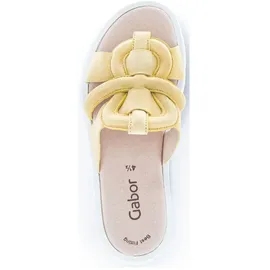 Gabor Pantoletten Pantoletten Veloursleder - Gelb - 40