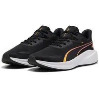 Puma Unisex Skyrocket Lite Road Running Shoe, Black-Sun Stream, 43 EU