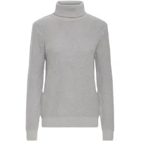 Oxmo Rollkragenpullover Grau L