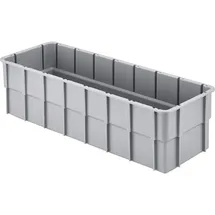 ALUTEC München Alutec Einsatzkasten stapelbar (L x B x H) 362 x 131 x 101mm Grau 1St.