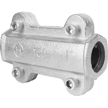 Connex Cornat Reparatur-Dichtschelle verzinkt 1 Temperguss, verzinkt, 1