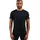 Kurzarm-Thermoshirt Schwarz XXL